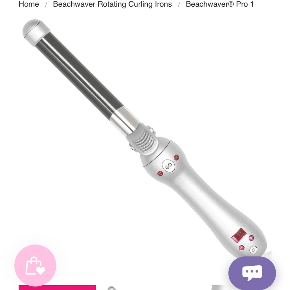 Beachwaver pro 1 inch barrel